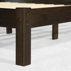 Lit plateforme en bois massif Grain Wood Furniture
