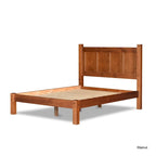 Lit plateforme en bois massif Grain Wood Furniture