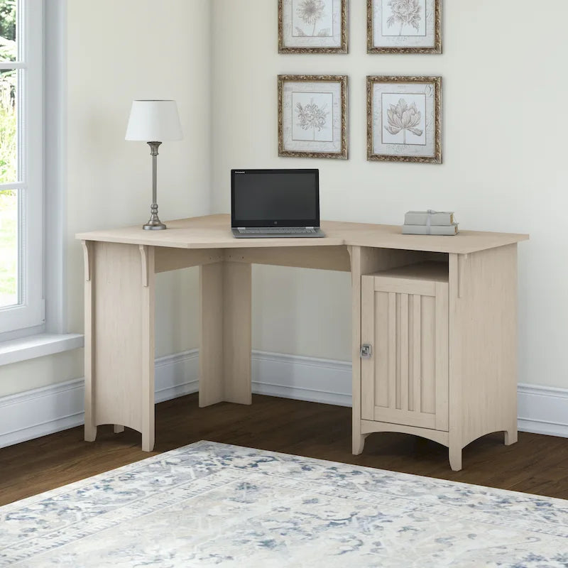 Bureau d'angle 55W avec rangement