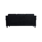 Canapé capitonné Canapé moderne abordable - Canapé en microfibre pour petits espaces, salon, chambre à coucher