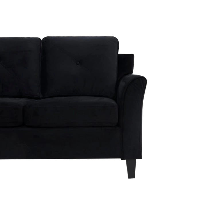Canapé capitonné Canapé moderne abordable - Canapé en microfibre pour petits espaces, salon, chambre à coucher