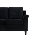 Canapé capitonné Canapé moderne abordable - Canapé en microfibre pour petits espaces, salon, chambre à coucher