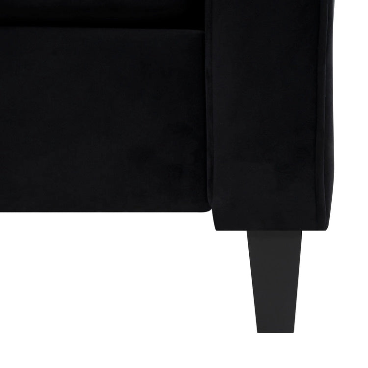 Canapé capitonné Canapé moderne abordable - Canapé en microfibre pour petits espaces, salon, chambre à coucher