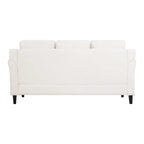 Canapé capitonné Canapé moderne abordable - Canapé en microfibre pour petits espaces, salon, chambre à coucher
