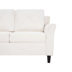 Canapé capitonné Canapé moderne abordable - Canapé en microfibre pour petits espaces, salon, chambre à coucher
