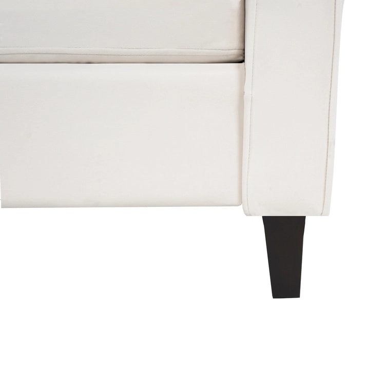 Canapé capitonné Canapé moderne abordable - Canapé en microfibre pour petits espaces, salon, chambre à coucher