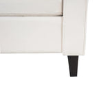 Canapé capitonné Canapé moderne abordable - Canapé en microfibre pour petits espaces, salon, chambre à coucher
