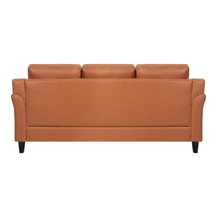 Canapé capitonné Canapé moderne abordable - Canapé en microfibre pour petits espaces, salon, chambre à coucher
